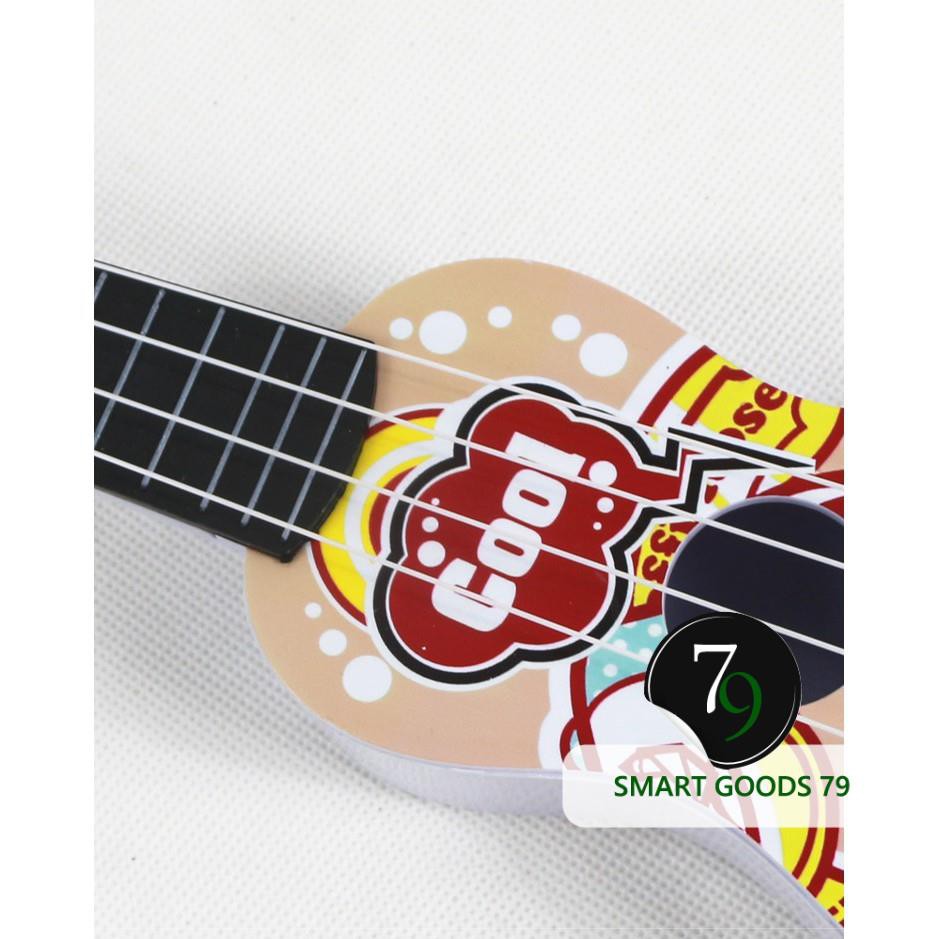 Đàn ukulele mini, đàn guitar mini cho bé tặng kèm vỏ đựng