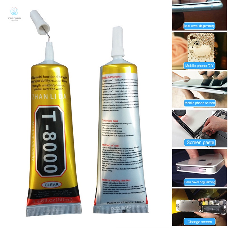 1 Keo Dán Sửa Chữa Màn Hình Cảm Ứng Điện Thoại 15ml T8000