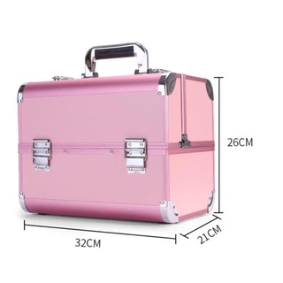 CỐP NHÔM NAIL,MI,PHUN XĂM [ Có 4 Khay, 2 Tầng chắc chắn]