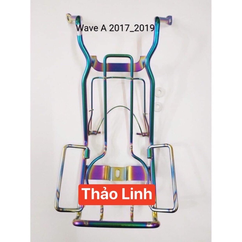 Baga lượn titan 7 màu xe Wave110, Wave100, wave 50cc, RSX, Wave blade số.