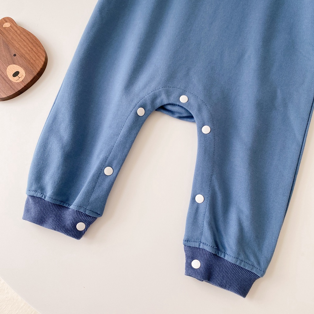 Sanlutoz Áo Liền Quần Tay Dài Cho Bé Mới Sinh