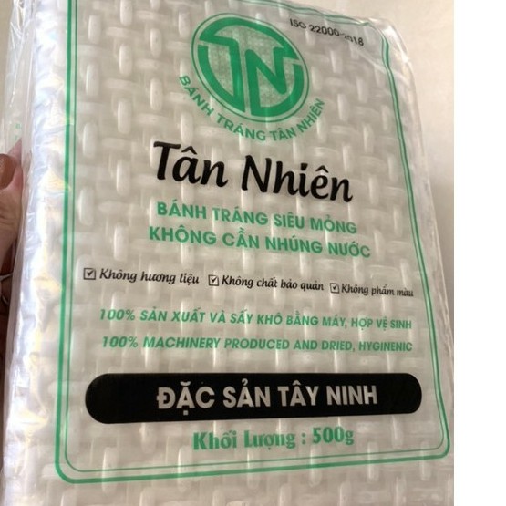 0.5kg bánh tráng mỏng cuốn rau sống thịt luột - chính gốc Tây Ninh