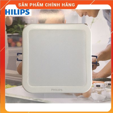 đèn led âm trần vuông 7w Philips hàng chính hãng có bảo hành