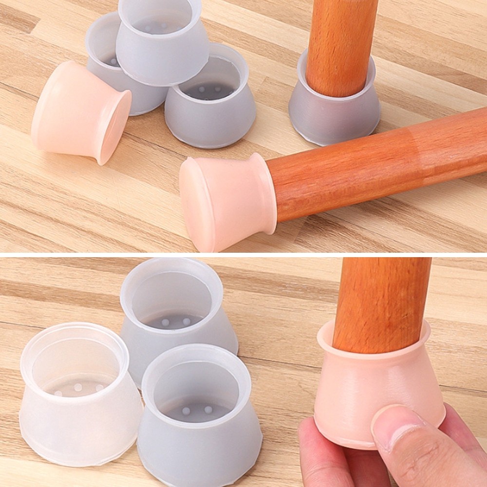 Miếng Bọc Chân Bàn Ghế Bằng Silicone Tiện Dụng