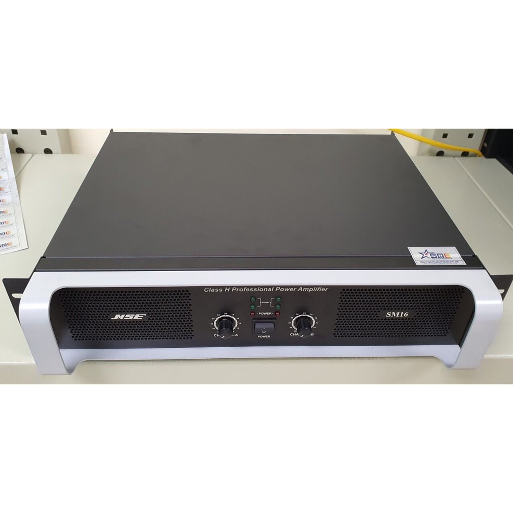 Cục đẩy công xuất MSE CA 16 chuẩn hãng SAO MAI quốc phòng sản xuất, 16 sò xịn,1200W, chât lượng cao, chơi Full 2 đôi bas
