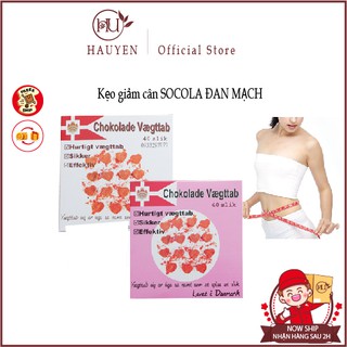 Kẹo giảm cân socola đan mạch hộp/40v , sản phẩm giảm cân