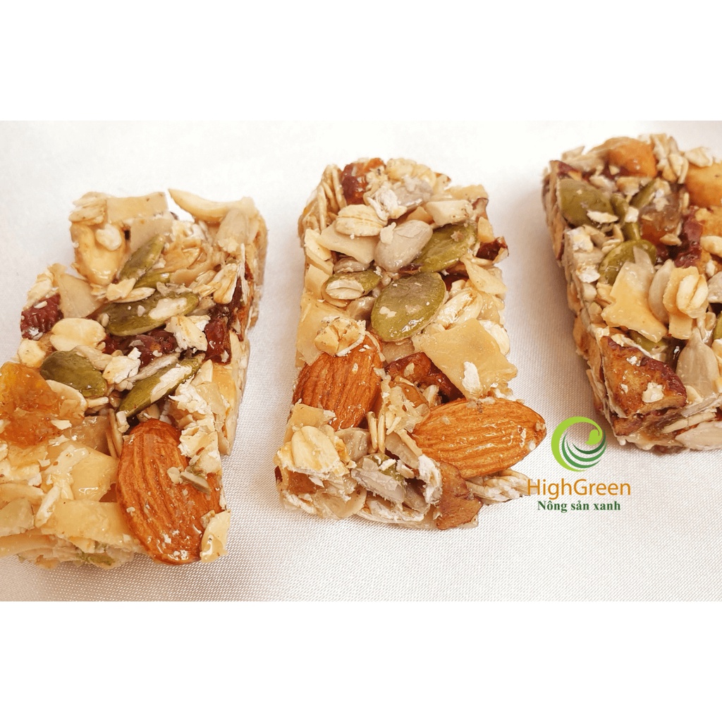 Granola bar thanh hạt dinh dưỡng giữ gìn vóc dáng, cân nặng, healthy, eat clean - Thanh hạt dinh dưỡng, Granola siêu hạt