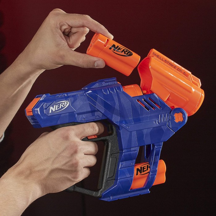 Súng Đồ Chơi Nerf Shellstrike Ds-6 Ds6 Shotgun Blaster