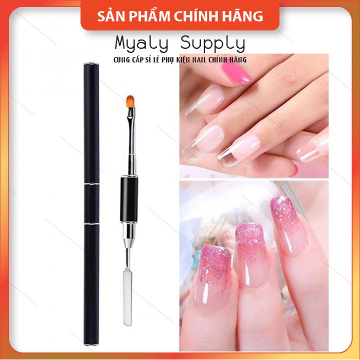 Cọ Đắp Gel Gôm 2 Đầu Cao Cấp SP000593