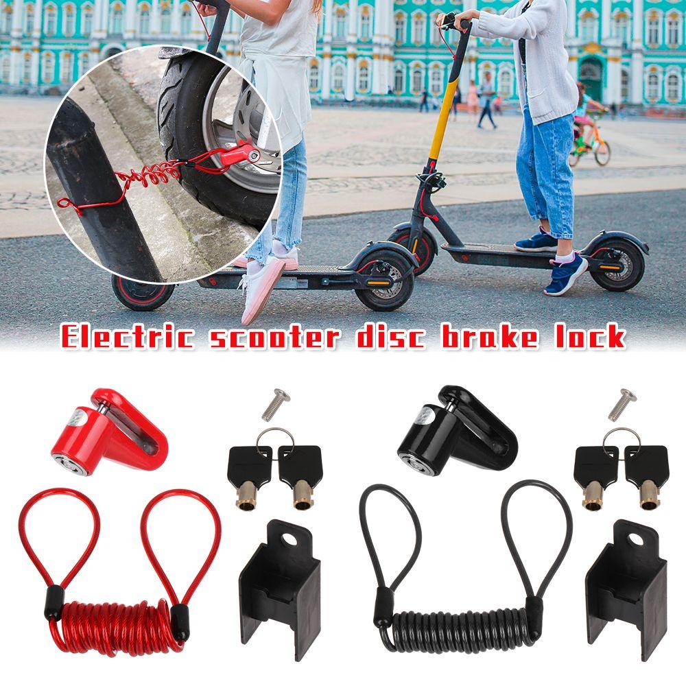 Khóa Đĩa Phanh Thể Thao LAKAMIER Dây Thép Chống Trộm