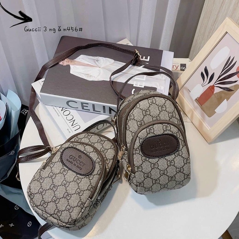 Túi Đeo Chéo Thời Trang Nữ Nhiều Ngăn Hoạ Tiết Siêu Đẹp