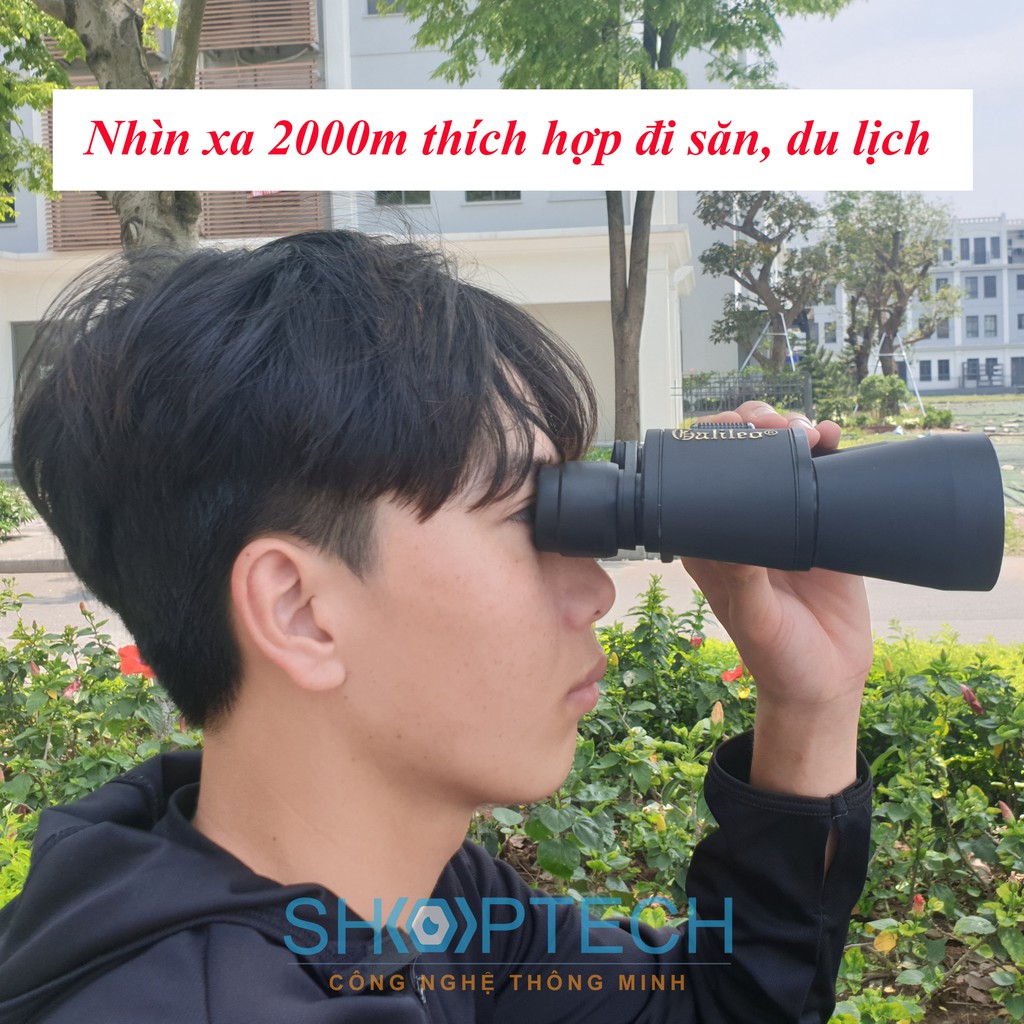 Ống nhòm 2 mắt Galileo 20x50 cao cấp, giá rẻ,quân sự nhìn xa Chuyên dụng du lịch, dã ngoại, đi rừng, săn ong | BigBuy360 - bigbuy360.vn