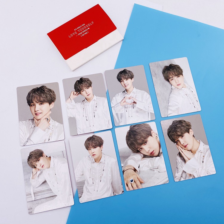 Set 8 bộ Thẻ Ảnh Nhóm Nhạc Bts