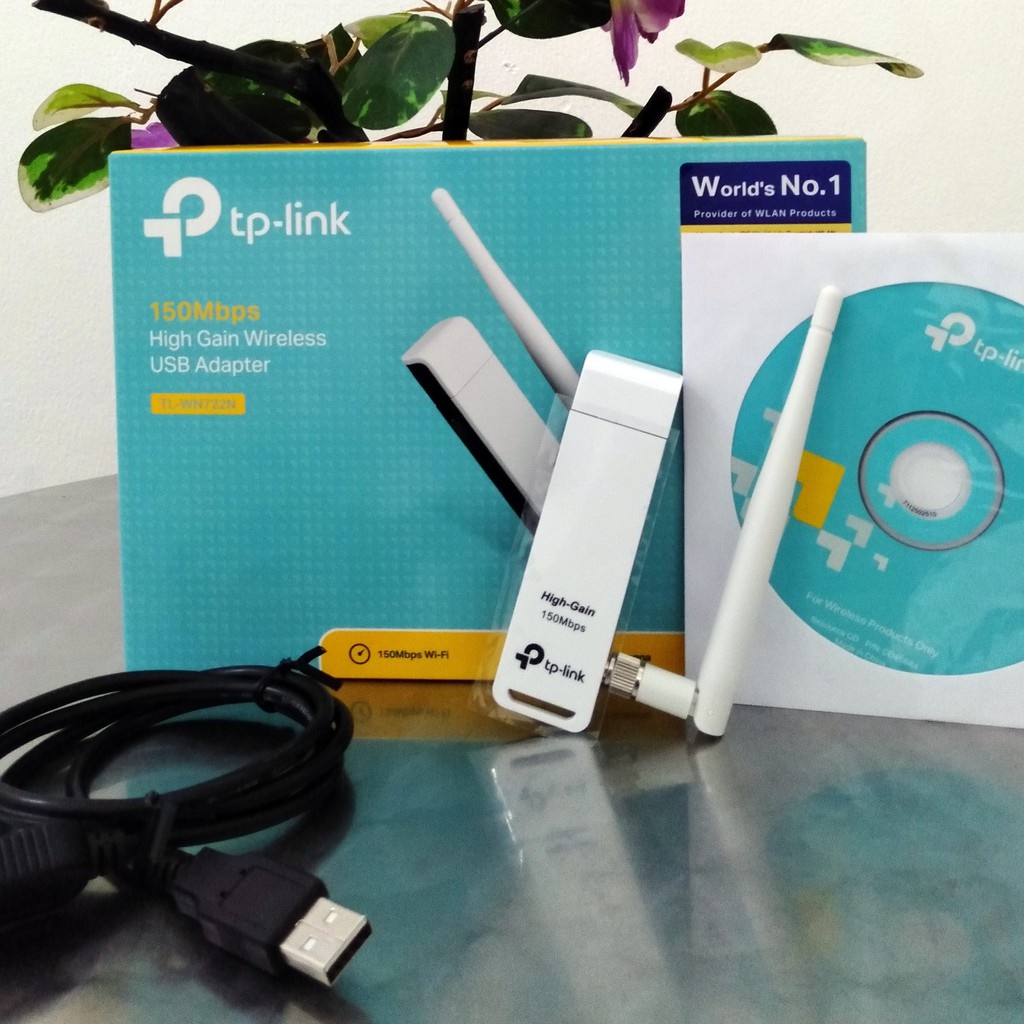 Tp-Link TL-WN722N | USB Thu Wi-Fi TP-Link WN722N 150Mbps