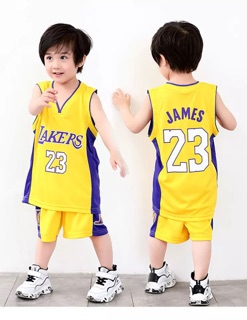[Xả kho thanh lý] Bộ đồ thể thao bé trai 23Lakers [14-48kg]