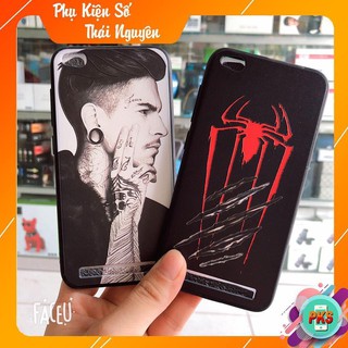 [XIAOMI] Ốp Lưng Cứng Viền Dẻo In Hình Nổi 5D Xiaomi Redmi 5A