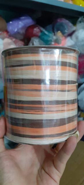 Sợi cọ Raffia màu loang