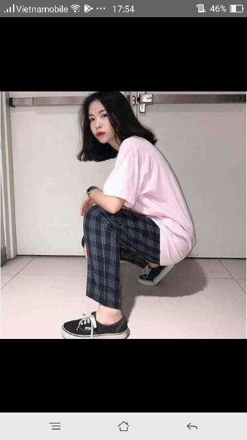 Quần ống suông