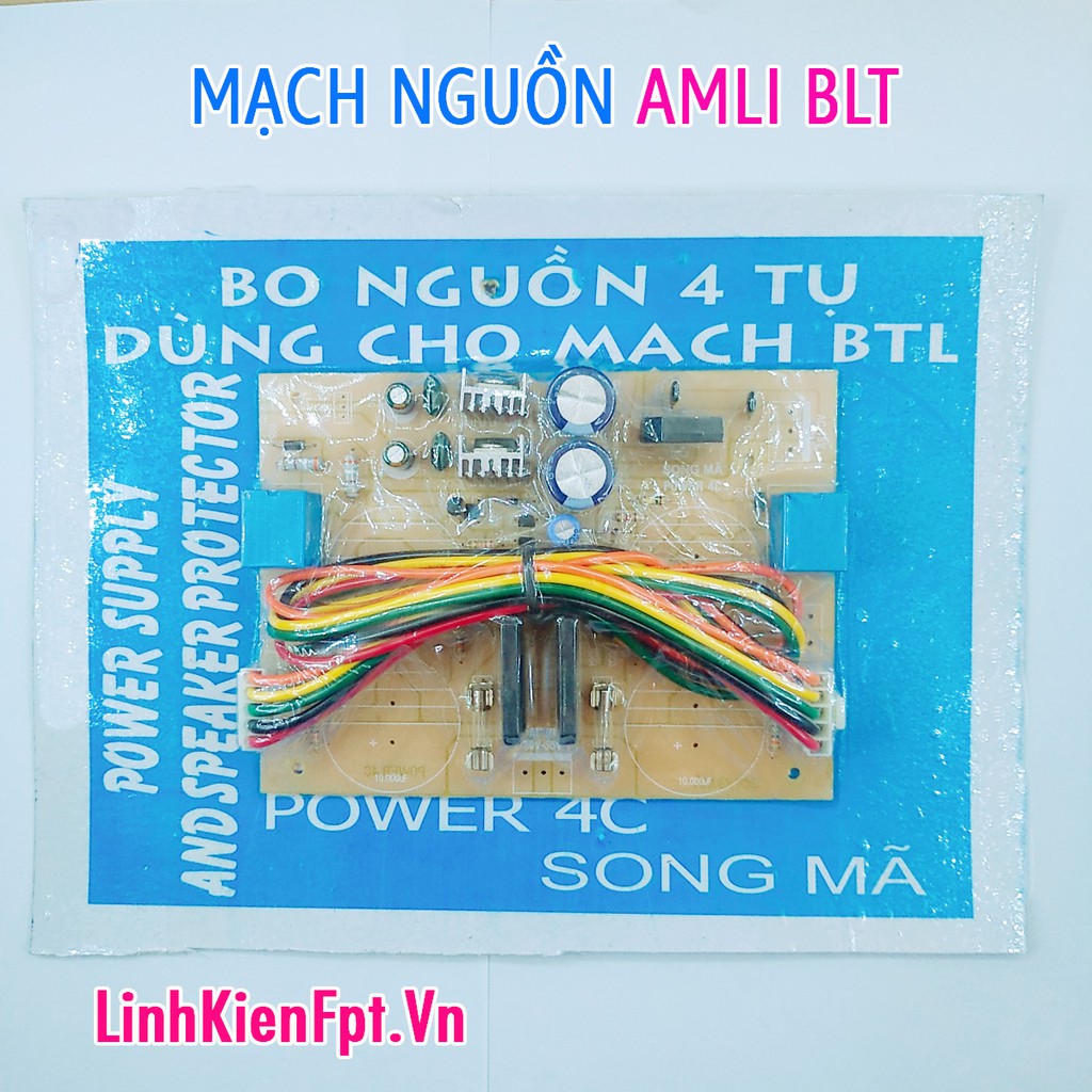 Mạch Nguồn 4 Tụ dùng cho mạch Bluetooth