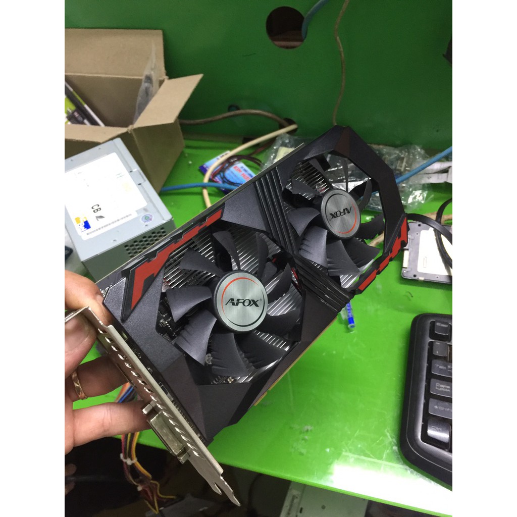 Card Màn Hình - VGA AFOX GTX1050TI - 4GB - 2FAN | BigBuy360 - bigbuy360.vn