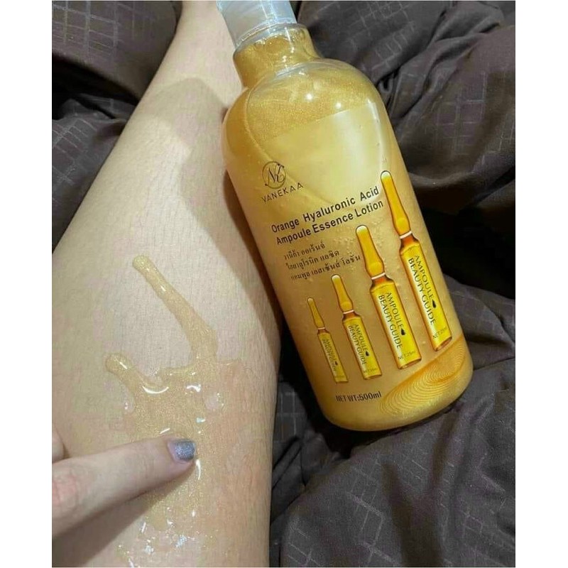 🌟🌟🌟Vanekaa Orange Hyaluronic Acid Ampoule Essence Lotion