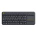 Bàn phím không dây Logitech K400 Plus Dark