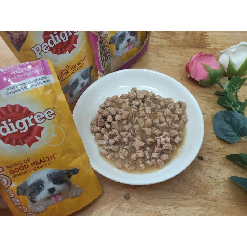 Pate cho chó trưởng thành Pedigree dạng sốt, gói lớn 130g - Jpet shop