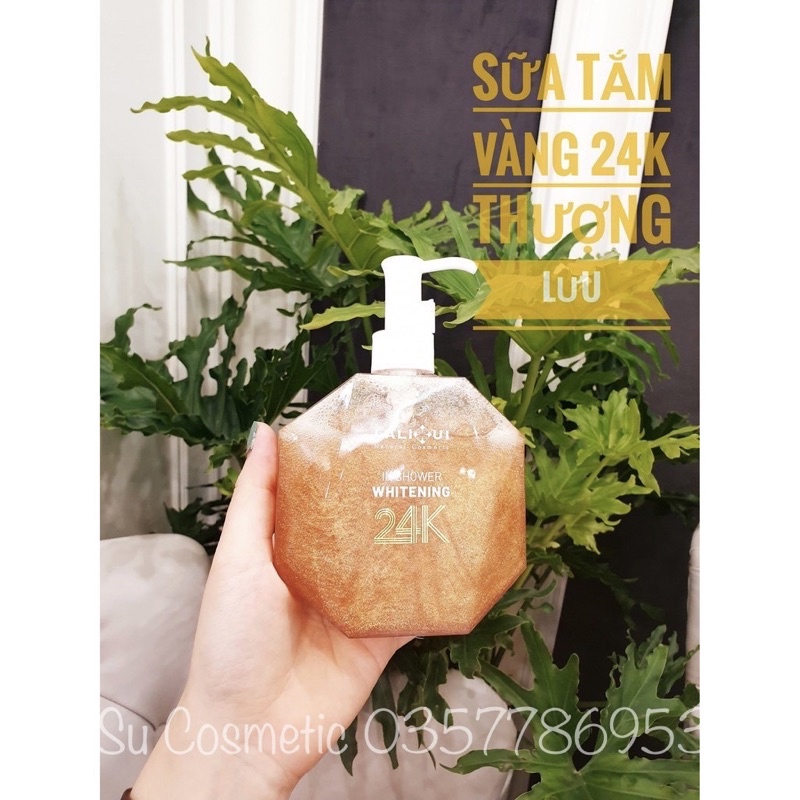 Sữa Tắm Bụi Vàng 24K Lalihui