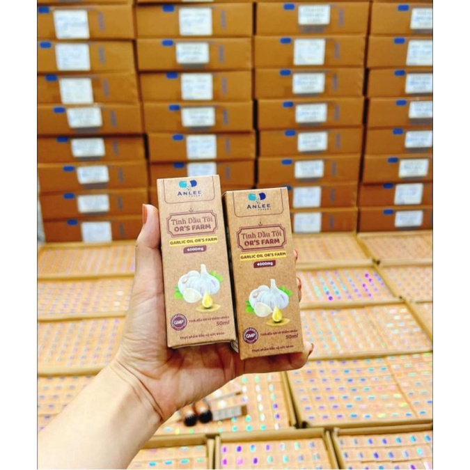 Tinh dầu tỏi Or'sfram 4000mg - Tăng đề kháng hô hấp cho trẻ