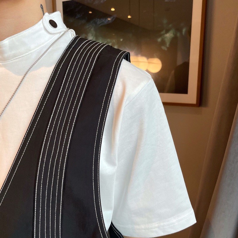 _Áo gile khoác dây siêu đỉnh unisex