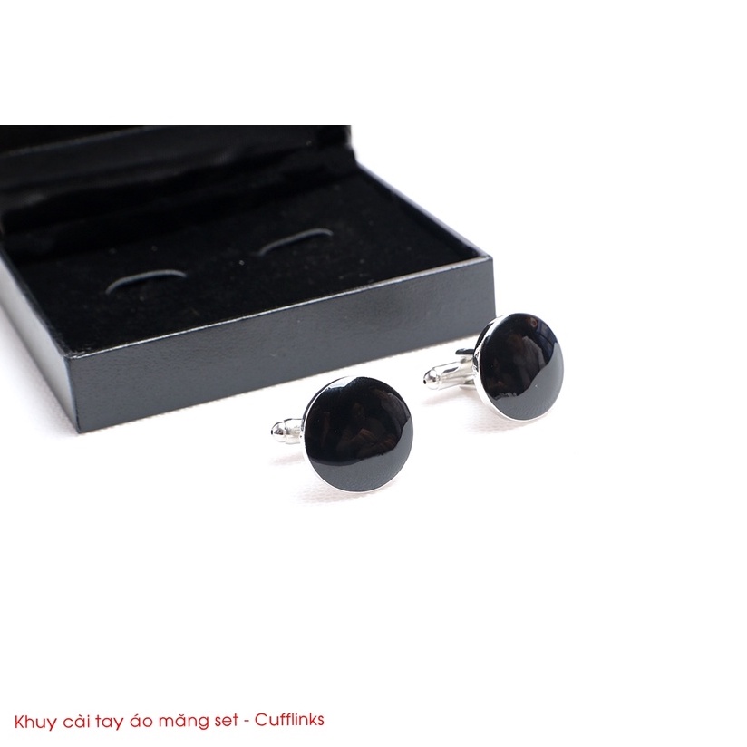 KHUY MĂNG SÉT CAO CẤP - Cufflinks trơn
