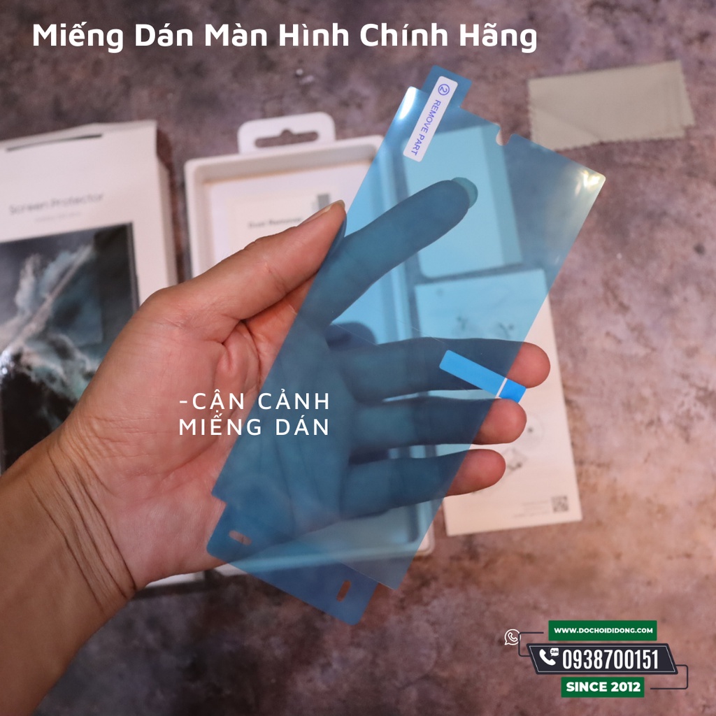 Bộ 2 Miếng Dán Màn Hình Zin Chính Hãng Samsung S22 Plus + Ultra 5G / S23 Plus + Ultra 5G