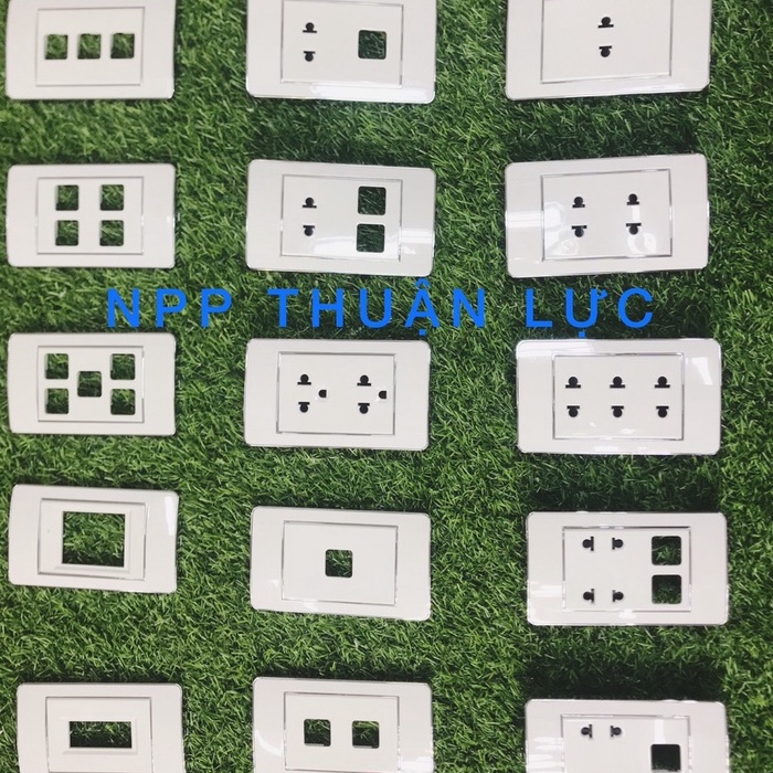 Mặt âm tường, hạt công tắc, ổ cắm Nival