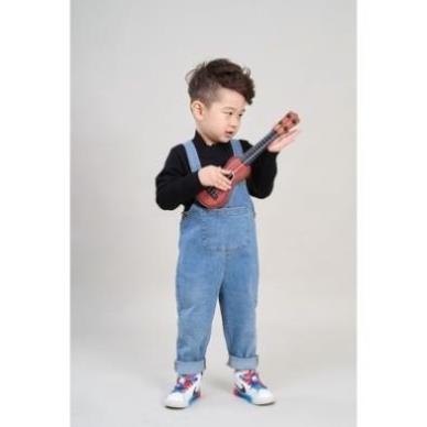Quần Yếm Cho Bé Thương Hiệu YODY, Quần Jeans Baggy Bé Trai Bé Gái Túi Bụng KID4294 New ! 📸