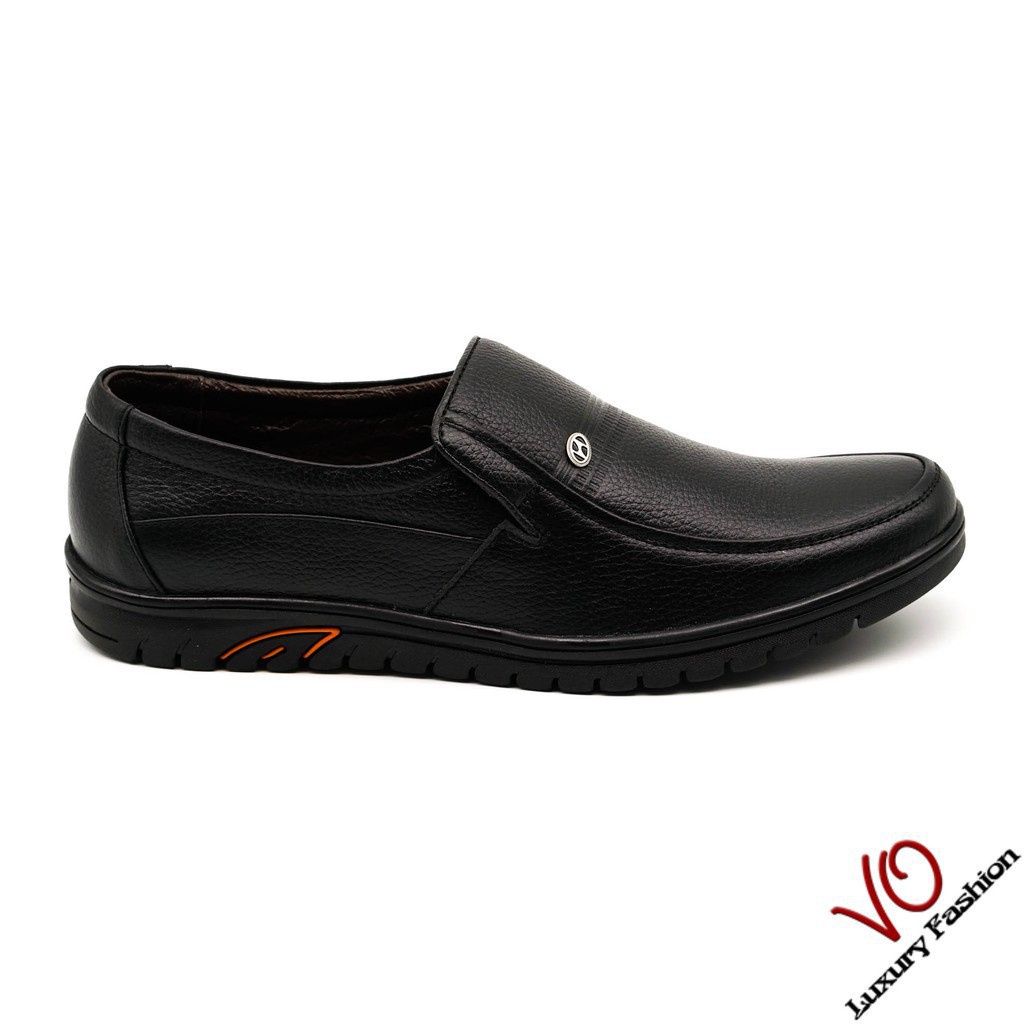 [Sale 3/3] Giày ông già da bò thật màu đen và nâu VO KK 445 Sale 11 ,