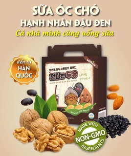 SỮA ĐẬU ĐEN HẠNH NHÂN ÓC CHÓ HÀN QUỐC