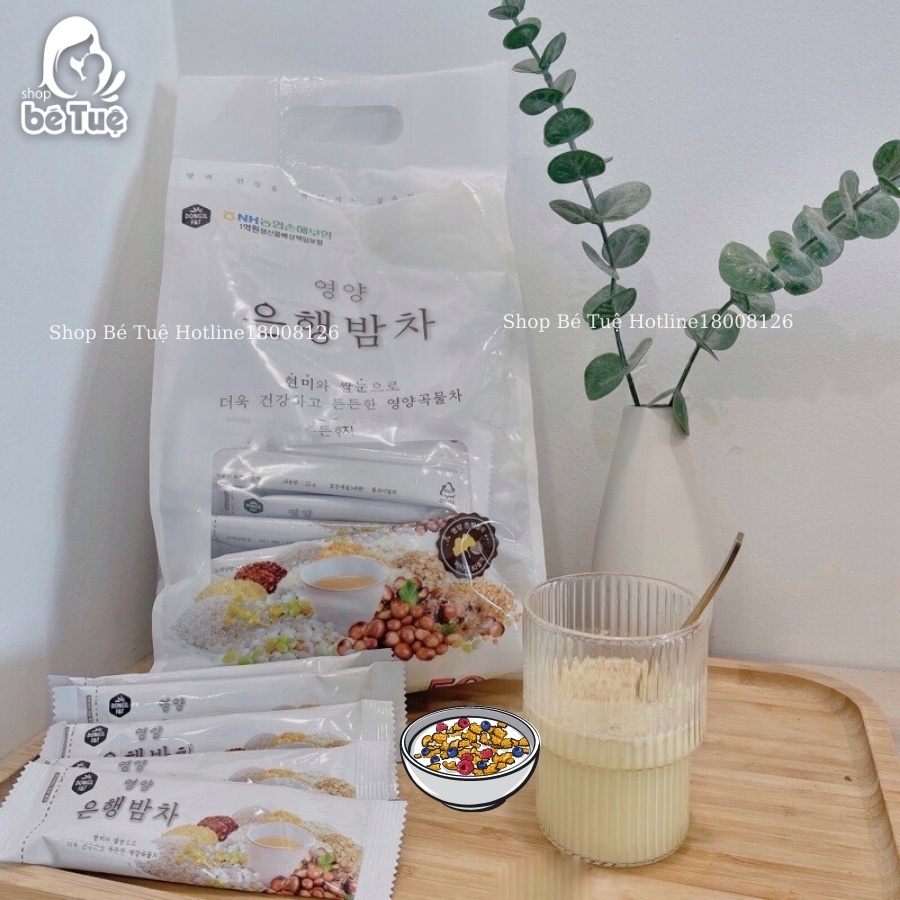 Bột ngũ cốc hạnh nhân hạt dẻ Dongil Hàn Quốc