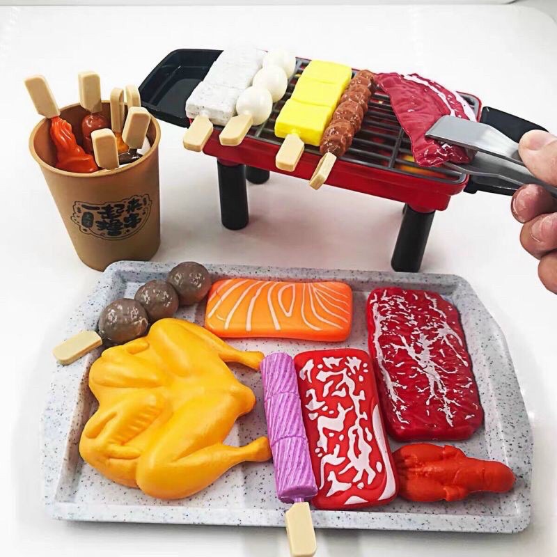 Bộ đồ chơi nấu ăn BBQ 55 chi tiết cho các bé thích nấu ăn mới