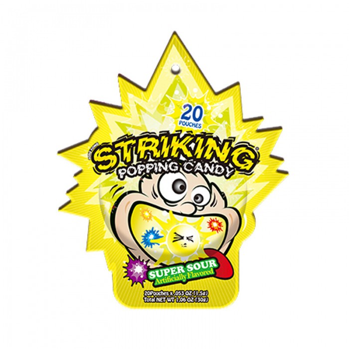 Kẹo Nổ Striking Popping Candy Từ Hong Kong Siêu Hot 15g