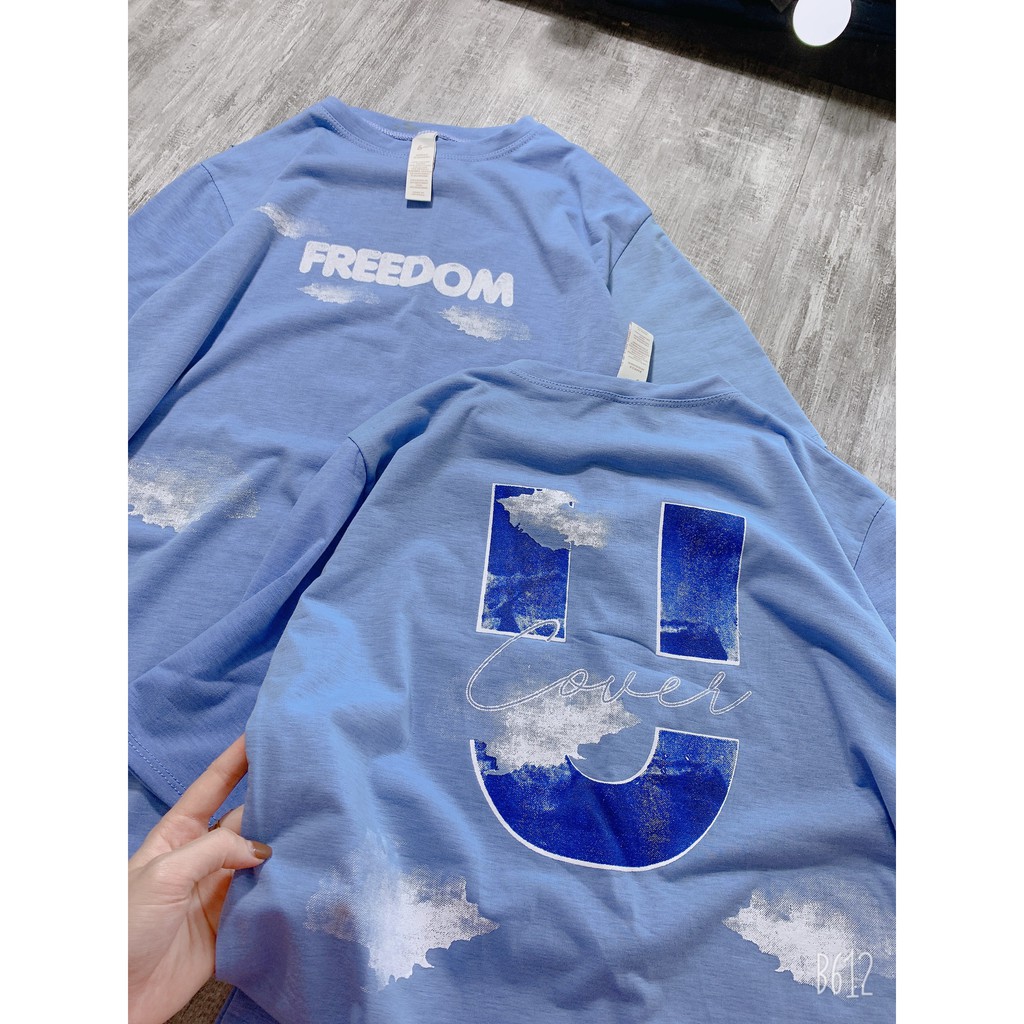 Freedom Sky T-Shirt Blue Color