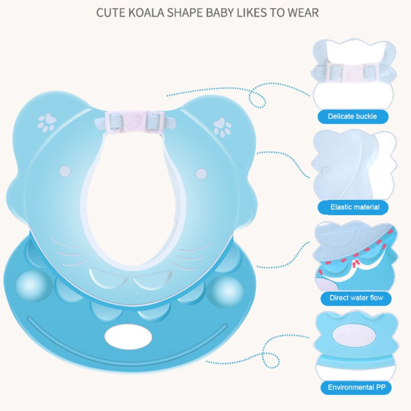 Mũ Chắn Nước Gội Đầu Điều Chỉnh Được Cho Bé Sơ Sinh
