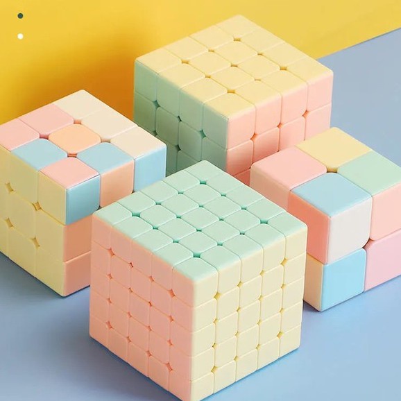 RUBIK  2x2 3x3 4x4 5x5 Ryraminx + tặng kèm chấn đế