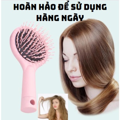 Lược Chải Tóc Có Gương tiện ích  MINIGOOD - Hàng chính hãng