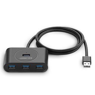 Bộ Chia USB 4 Cổng 3.0  - HUB USB 3.0 Dây Dài 80 cm - UGREEN 20291 - Hàng Chính Hãng