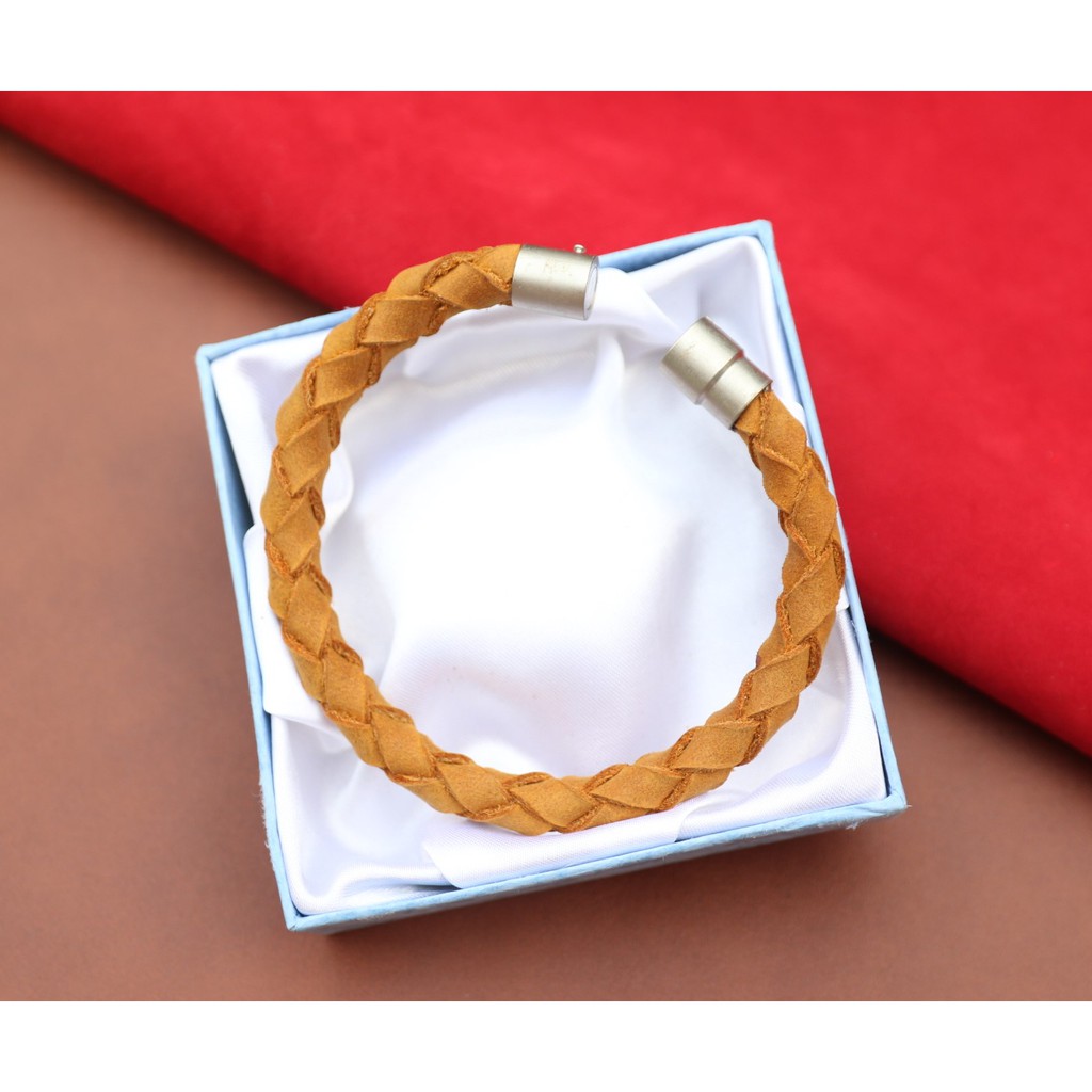 Vòng đeo tay handmade da thật