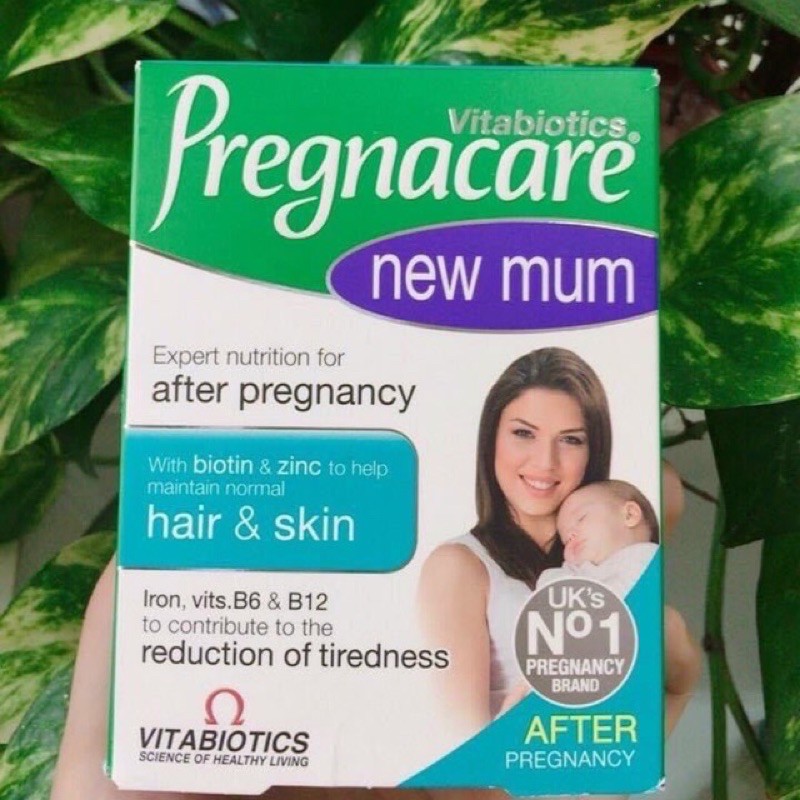 Viên uống Prenacare danh cho mẹ sau sinh