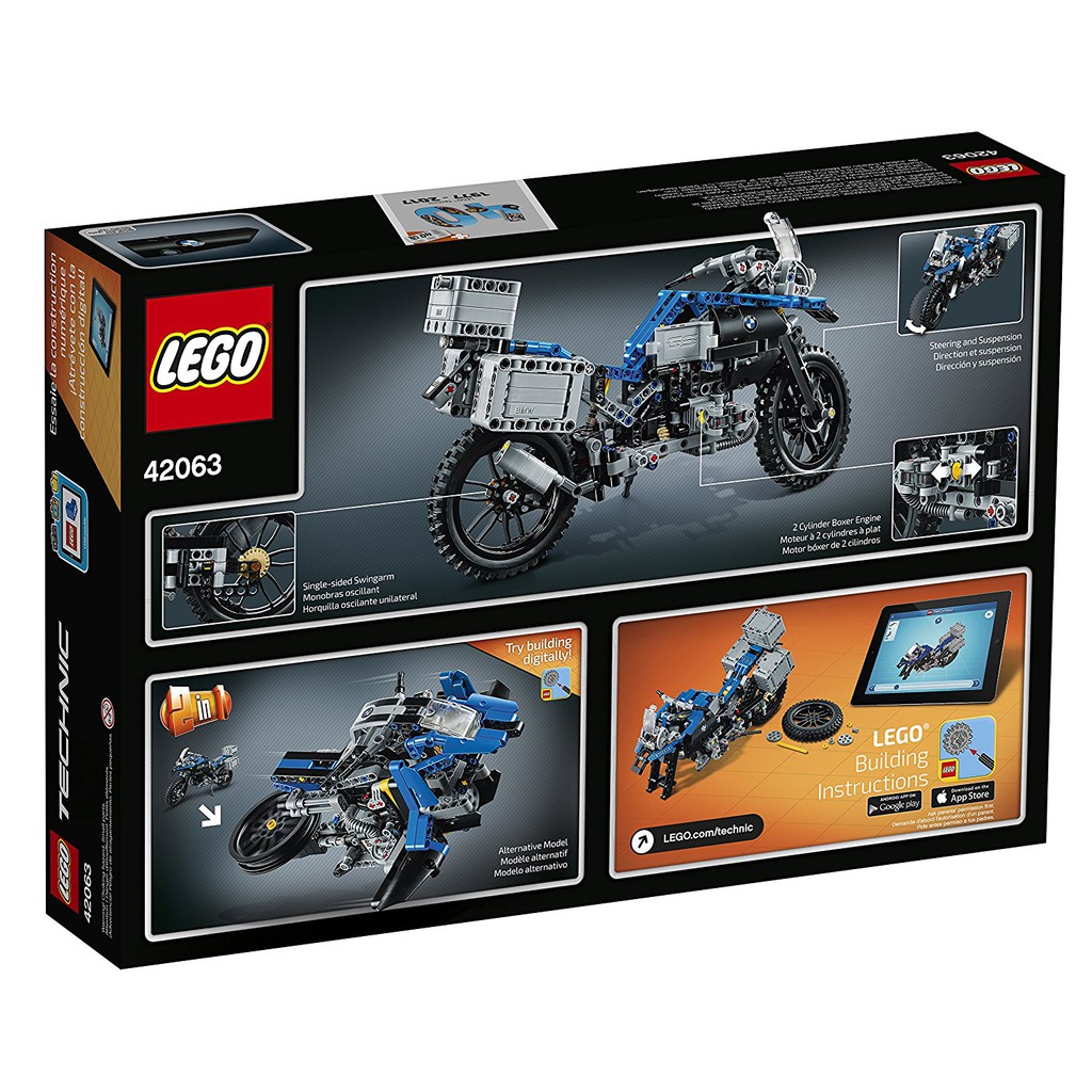 Lego Technic  42063 - Xế Phượt Bmw R 1200