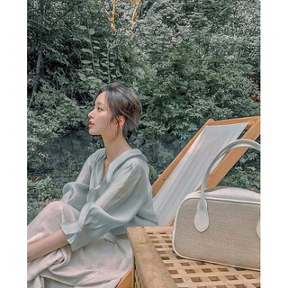 Set chân váy phối áo somi voan 13/1