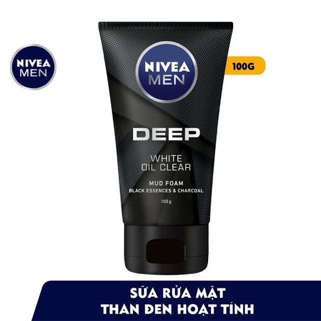 Sữa Rửa Mặt Nivea Dành Cho Nam 100g