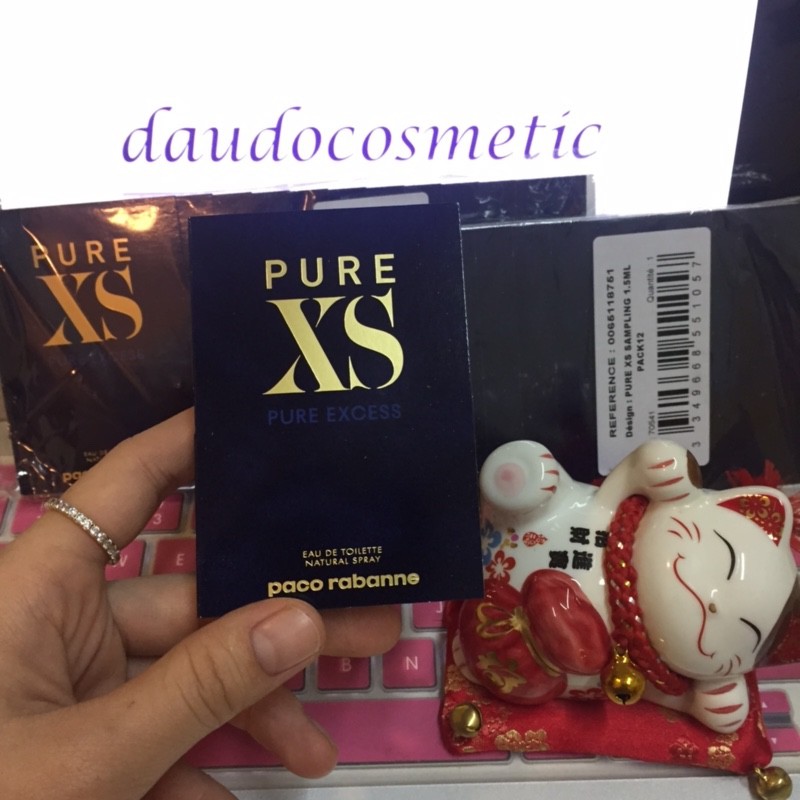 [ vial ] Nước hoa Paco Rabanne Pure XS Pure Excess EDT 1.5ml